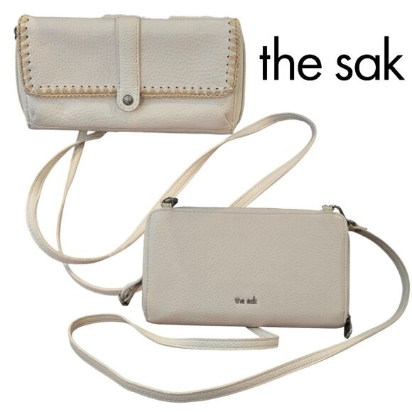 the sak Genuine Leather Vintage Finish Sequoia Crossbody Shoulder Bag - Picture 1 of 8